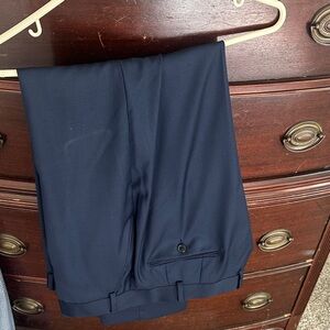 Lauren Ralph Lauren Men's Navy Dress Pants